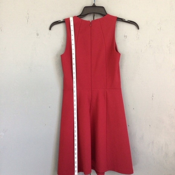 Dark red Madewell midi dress - Picture 7 of 13